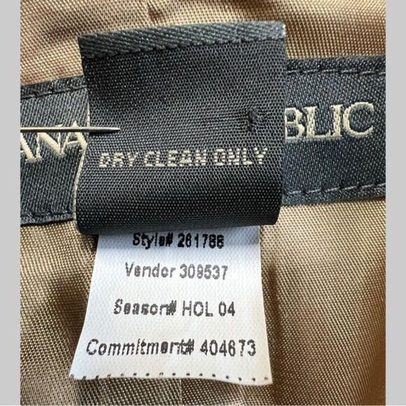 Banana Republic Camel Wool Trench Coat – XL - Picture 3 of 6